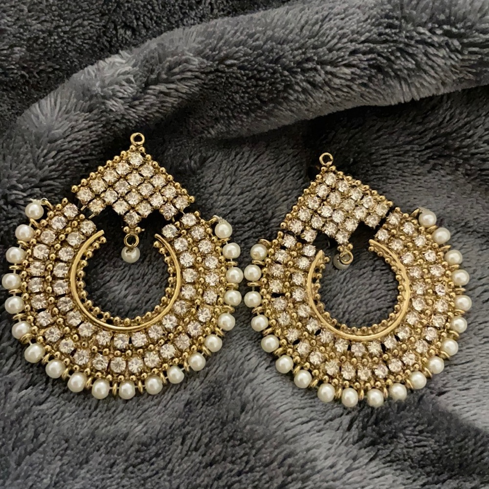 Chandbali earrings